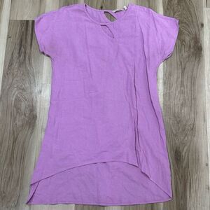 Soft Surroundings Tuberosa Tunic Top Women’s Medium Petite